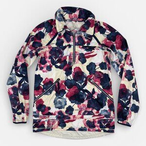 Lululemon Miss Misty Pullover Jacket Sz 4 Floral Bumble Berry